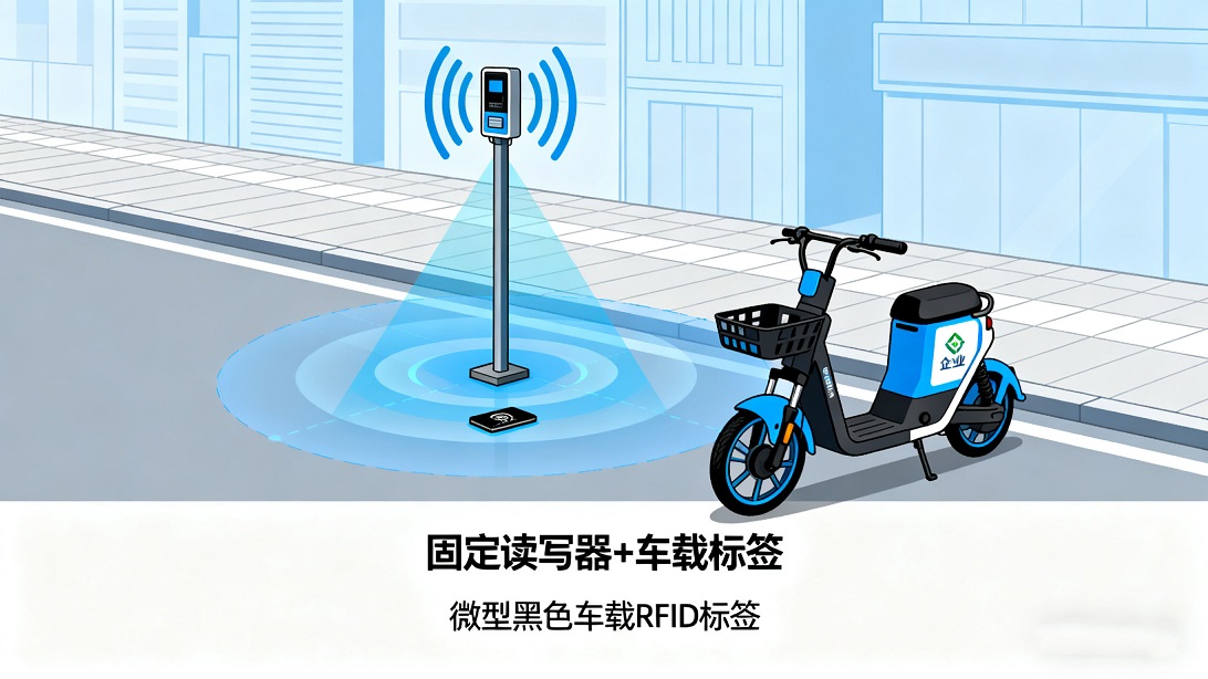RFID 破解共享電動車“亂停困局”：雙路徑技術方案與選型建議